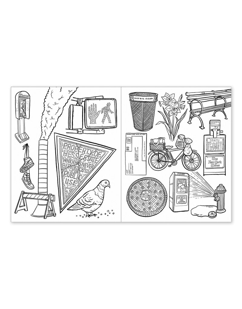 The NYC Coloring Book