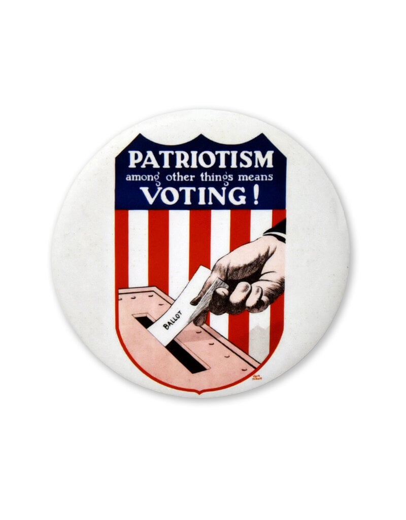 Voting Button Pin