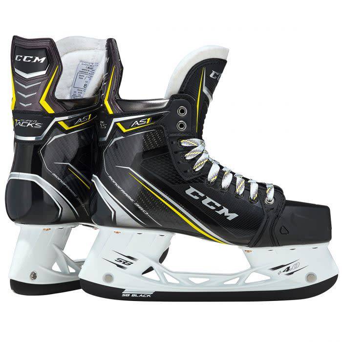 Details about   New CCM Super Tacks AS1 Senior Goalie Ice Hockey Skates size 9 D width skate SR 