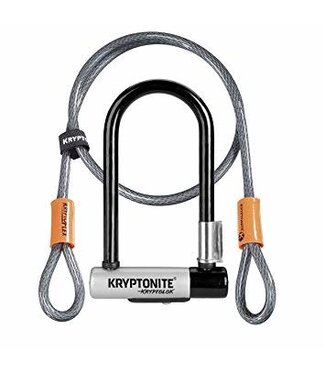 Kryptonite KRYPTONITE KRYPTOLOK MINI 7 U-LOCK W/ 4' CABLE