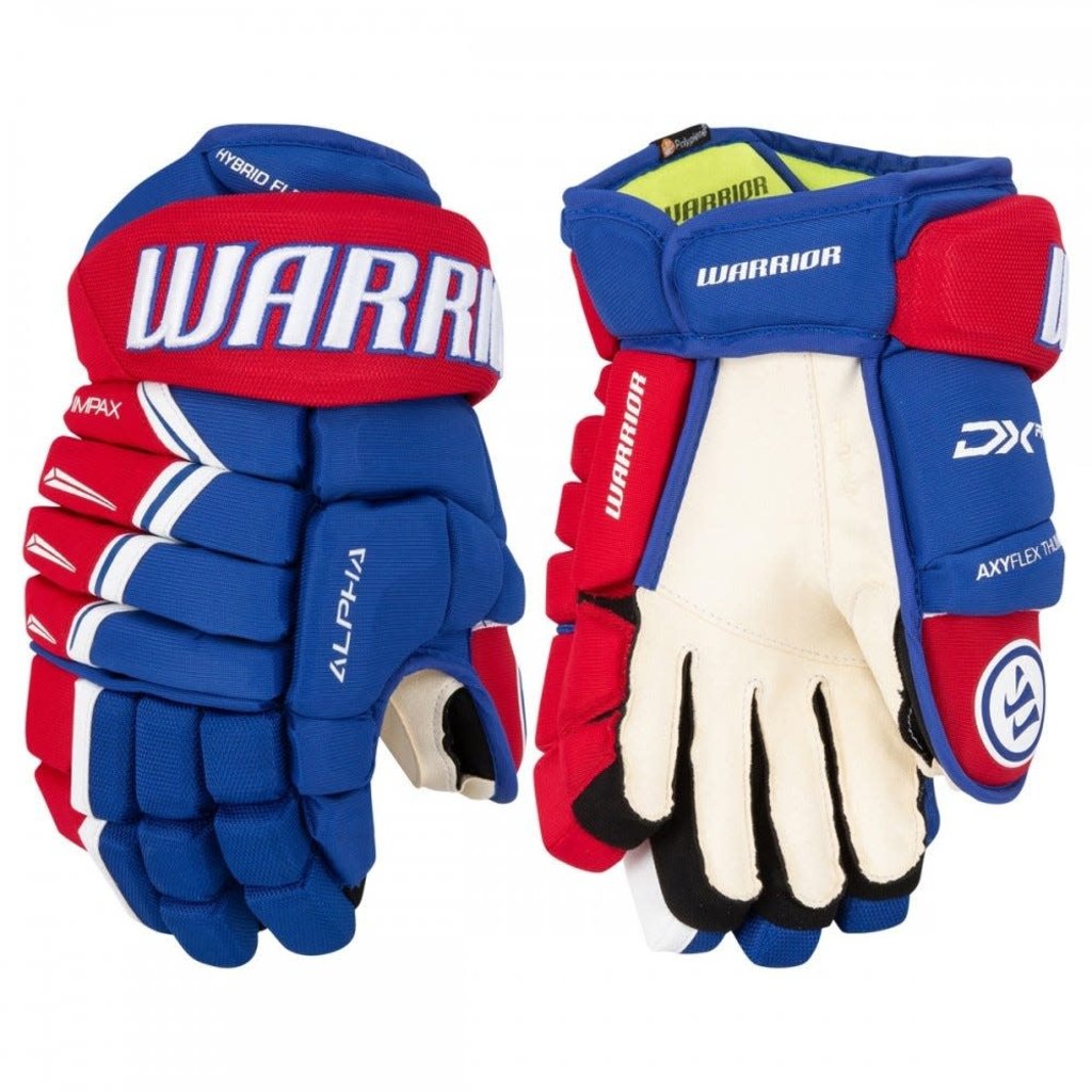 Warrior Alpha DX SE Dallas Stars Blackout Senior Hockey Gloves