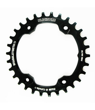 BLACKSPIRE SNAGGLETOOTH CHAINRING 30T BLACK