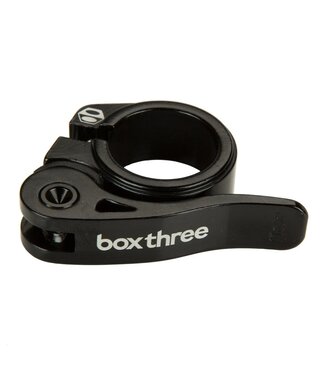 Box BOX THREE QR SEATPOST CLAMP 25.4MM BLACK