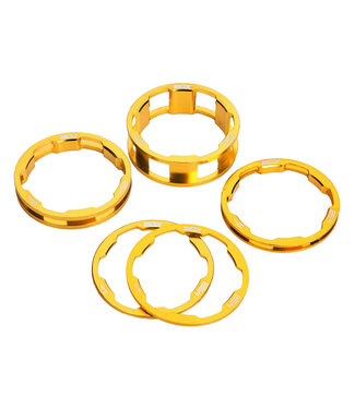 BOX ZERO HEADSET SPACER KIT 1" GOLD