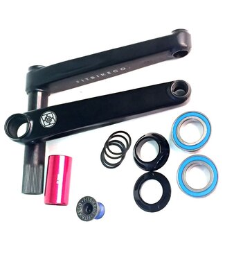 Fit FIT INDENT NO BOSS CRANKSET 24MM 2PC 175MM RHD (SPLINE SPROCKET ONLY)