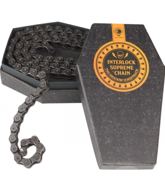 SHADOW INTERLOCK SUPREME HALF-LINK CHAIN BLACK