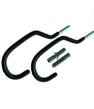 49N STORAGE HOOKS WOOD SCREW (2 PACK)