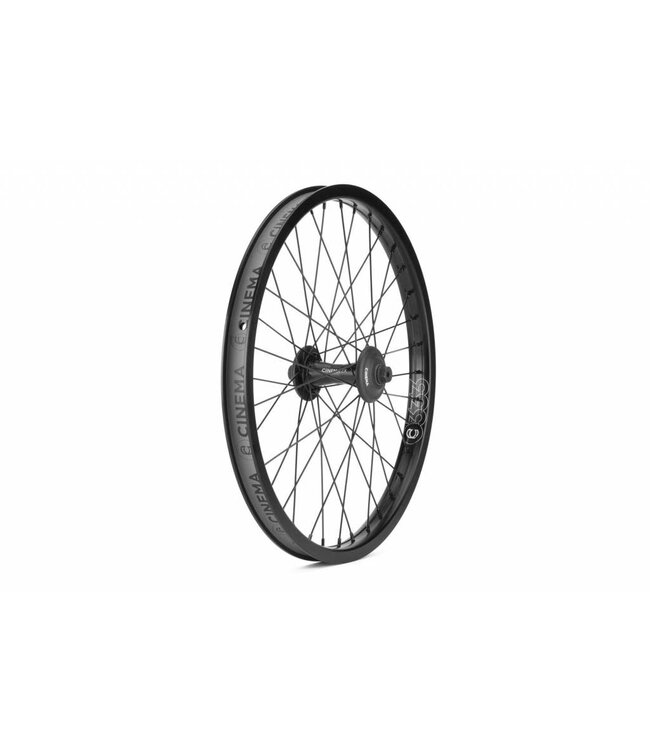 CINEMA ZX 333 FRONT WHEEL BLACK