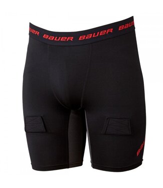 BAUER ESSENTIAL COMP JOCK SHORT YTH S19