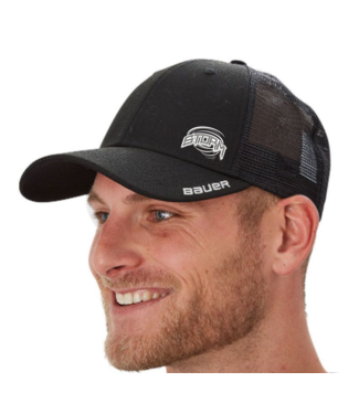 CUSTOM STRATHMORE STORM BAUER NEW ERA TEAM 9FORTY MESHBACK ADJ HAT