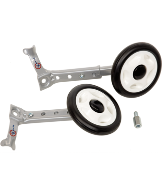 49N 16-24" TRAINING WHEELS FOR DERAILLEUR EQUIPPED BIKES (125LBS MAX)