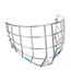 CCM GOAL STRAIGHTBAR CERTIFIED CAGE SR