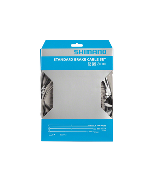 SHIMANO BRAKE CABLE SET BLACK
