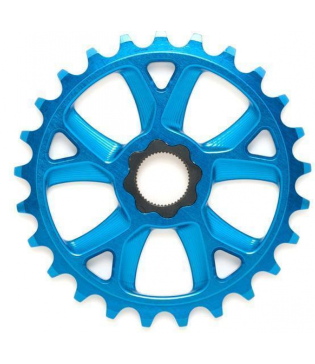 CULT OS 25T 19MM SPLINE DRIVE SPROCKET BLUE