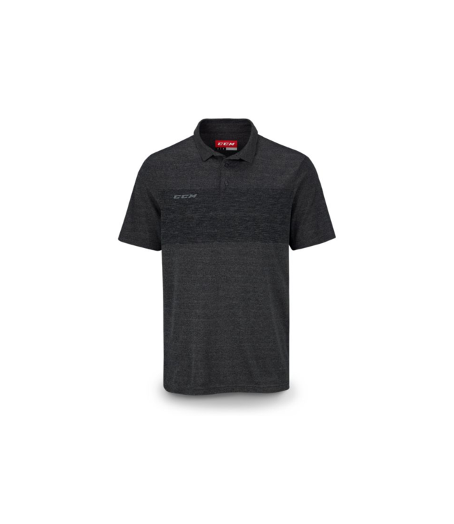 CCM HEATHERED POLO SHIRT SR P7976