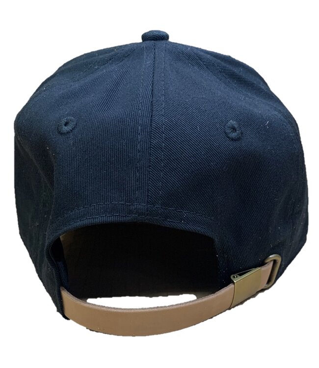 PUKKA B&P HOCKEY LEATHER STRAP HAT BLACK YTH