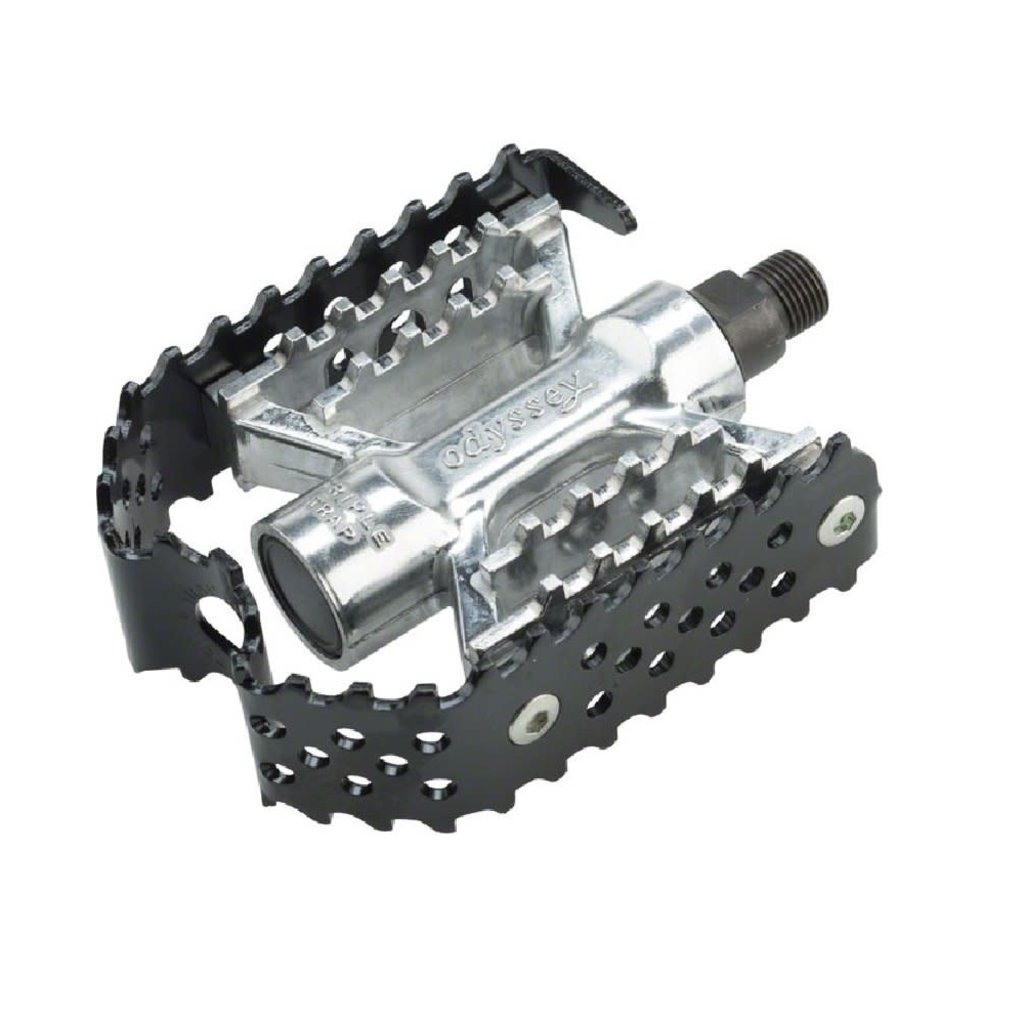 Tipsum Odyssey Bear Trap 9//16/" Old School BMX Sharp Pin Pedal fit 3 Piece Crank