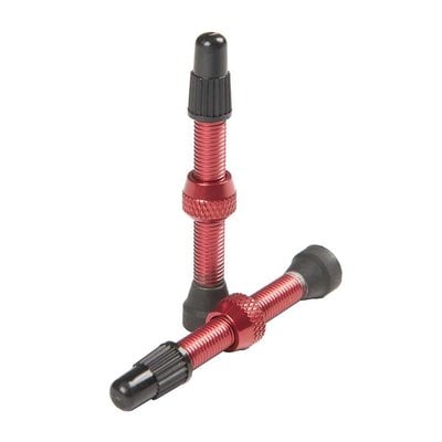 Stans STANS NO TUBES TUBELESS VALVES 44MM RED PAIR