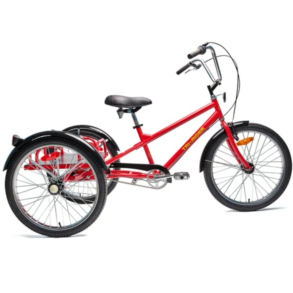 BELIZE TRI RIDER INDUSTRIAL 24 TRIKE 3 SPEED RED B P Cycle and