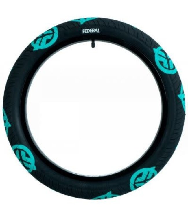 FEDERAL COMMAND LP TIRE 20 X 2.4" BLACK/TEAL