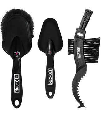 MUC OFF 3 PIECE BRUSH SET