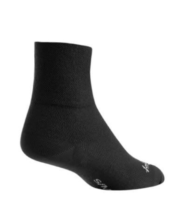 SOCK GUY 3" BLACK SOCKS L/XL