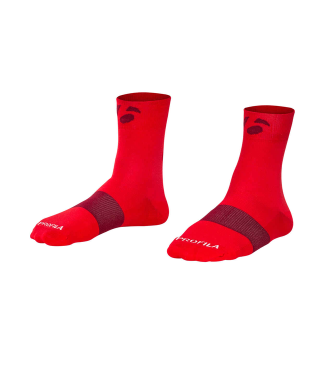 BONTRAGER RACE SOCKS 2.5" RED