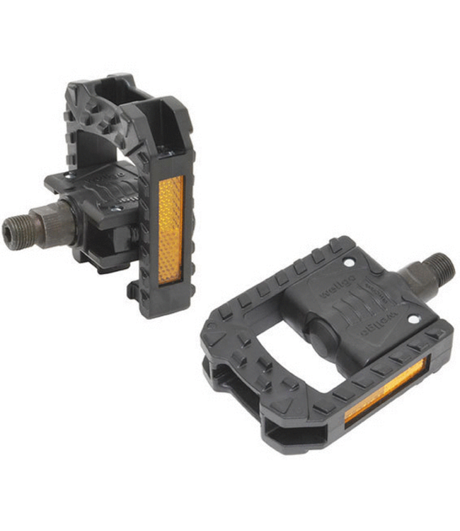 WELLGO F178DU FOLDING PEDAL BLACK