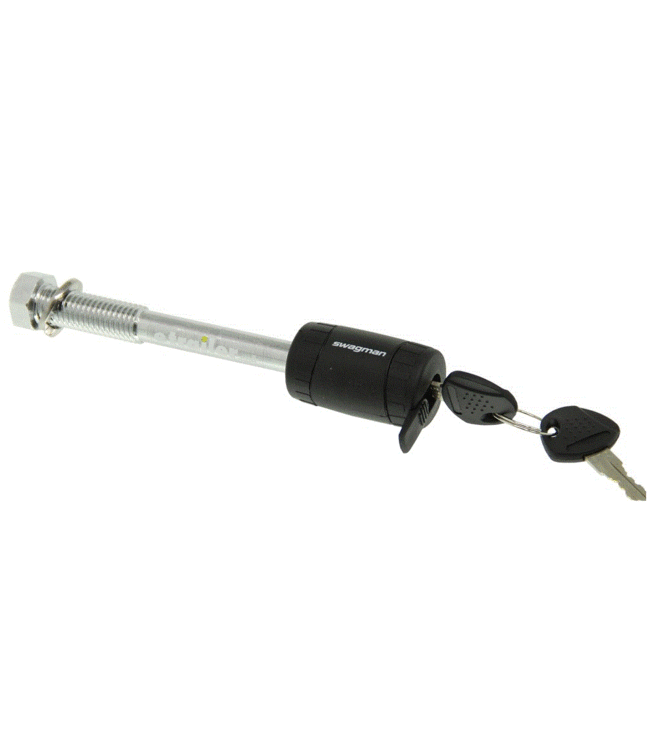 SWAGMAN LOCKING HITCH PIN 1/2"  (1-1/4" & 2")