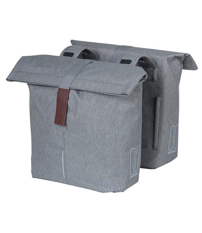 BASIL CITY PANNIER 28L GREY