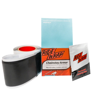 RIDEWRAP CHAINSTAY ARMOR BLACK