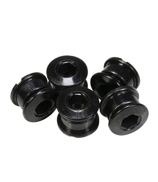 INSIGHT CHAINRING BOLT PACK (5) 6.5 X 4MM BLACK