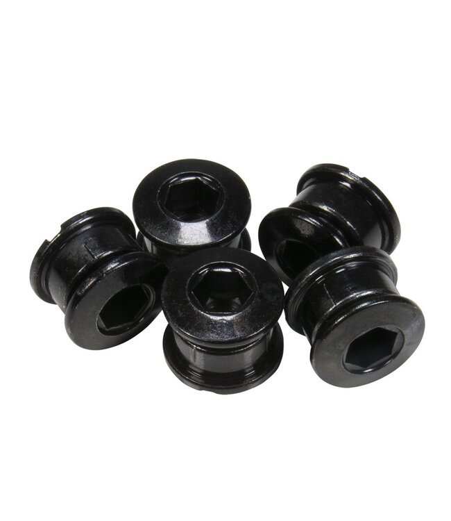 INSIGHT CHAINRING BOLT PACK (5) 6.5 X 4MM BLACK