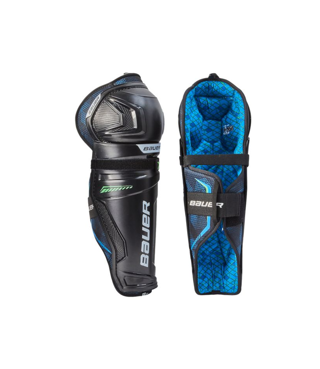 BAUER X SERIES SHIN PADS JR
