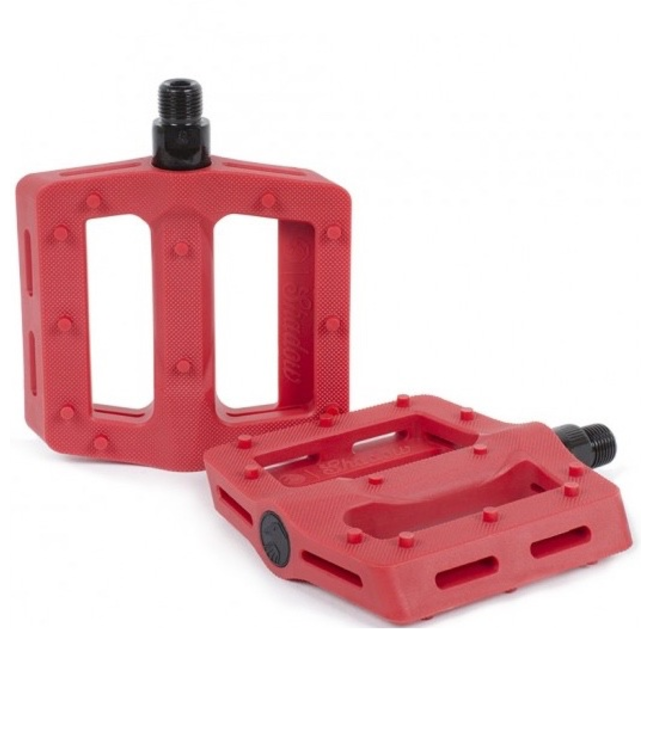 Shadow SHADOW SURFACE PLASTIC PEDALS RED