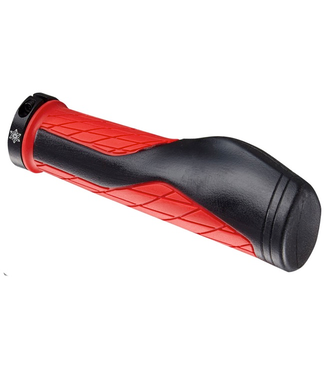 SUPACAZ SUPACAZ EGRIP LOCK ON GRIPS BLACK/RED