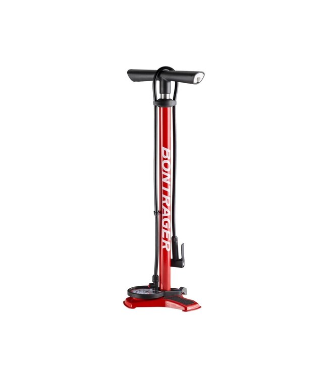 BONTRAGER DUAL CHARGER FLOOR PUMP 160PSI RED