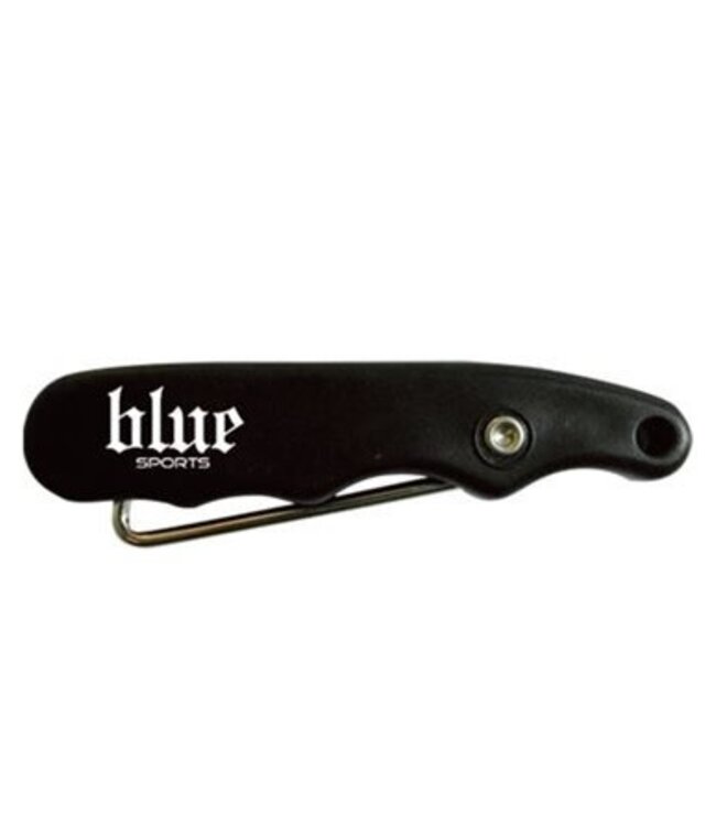BLUE SPORTS SKATE LACE TIGHTENER