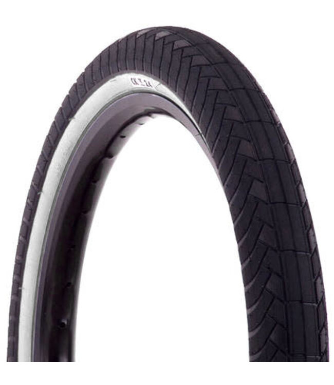 PREMIUM CK TIRE 20 X 2.4" BLACK/WHITE
