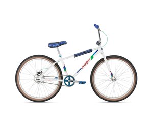 white haro bike