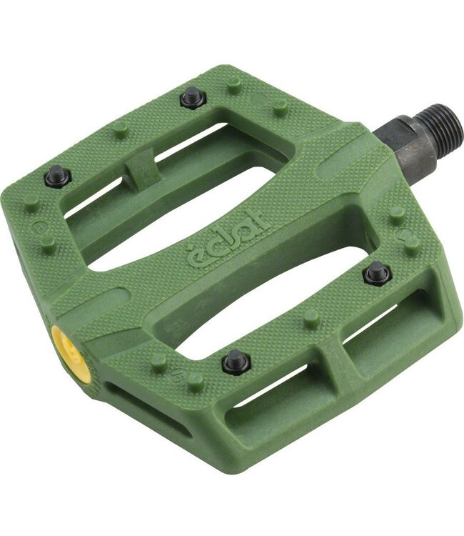 Eclat ECLAT CONTRA PEDALS 9/16" ARMY GREEN
