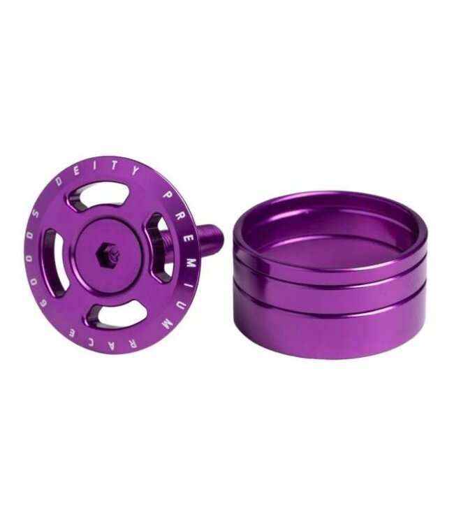 DEITY CROSSHAIR TOPCAP AND SPACERS