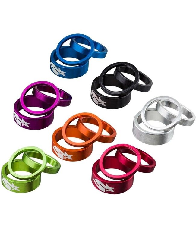 SPANK 1-1/8" HEADSET SPACER KIT