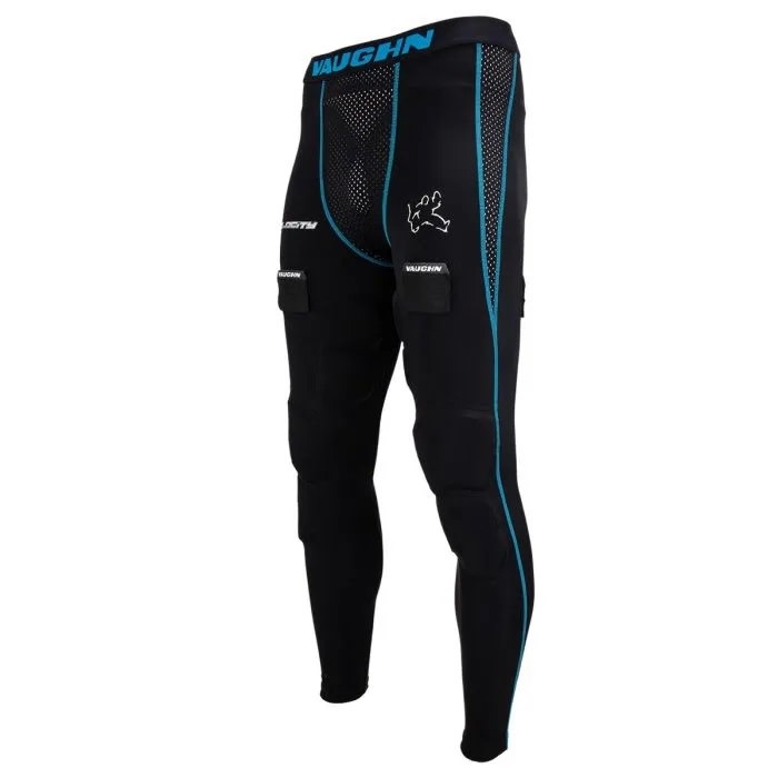 CCM VAUGHN VELOCITY V9 PADDED GOALIE COMPRESSION PANT SR B&P Cycle