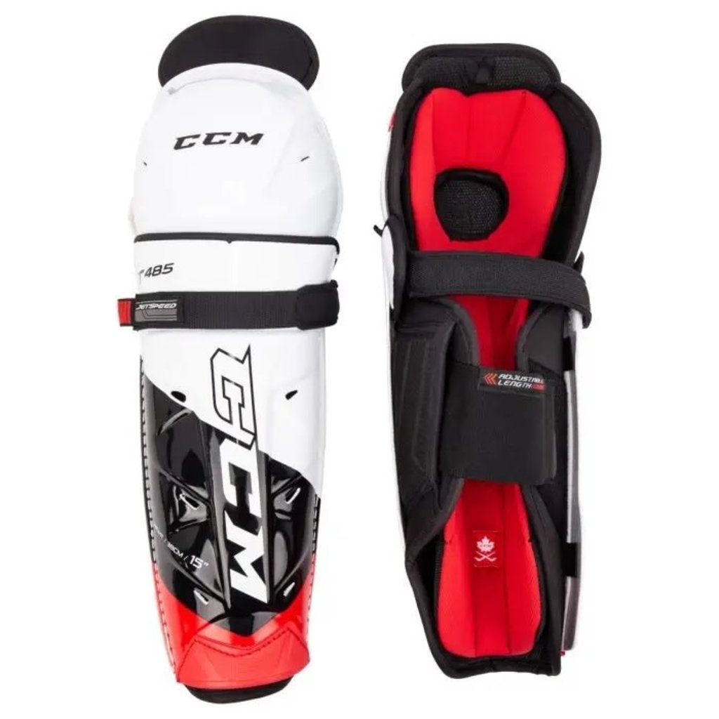 CCM CCM JETSPEED FT485 SHIN PADS SR B&P Cycle and Sports