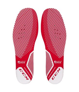 CCM ORTHOMOVE SKATE INSOLES RED