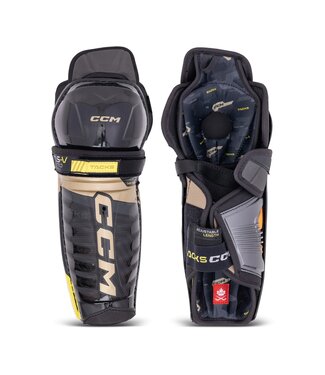 CCM CCM TACKS AS-V PRO SHIN PADS SR