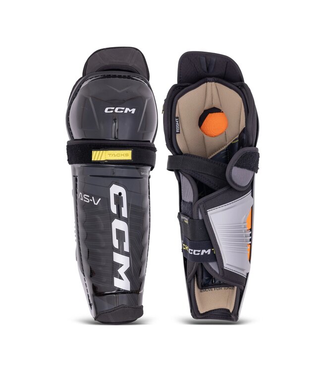 CCM CCM TACKS AS-V SHIN PADS JR