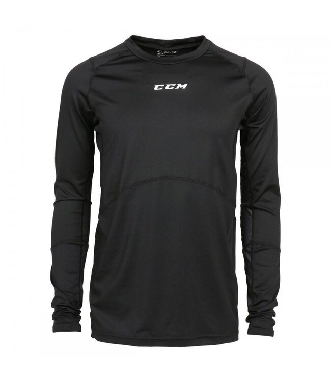 CCM COMPRESSION LS GRIP SHIRT SR