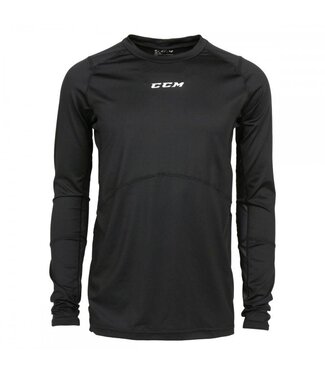 CCM CCM COMPRESSION LS GRIP SHIRT YTH